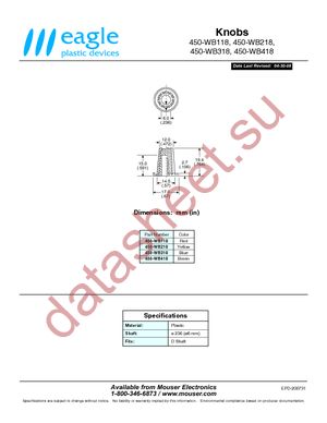 450-WB418 datasheet  